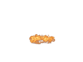 Ground fire v1 - Stock Footage